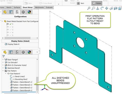 sheet metal solidworks drawing|solidworks sheet metal simulation.